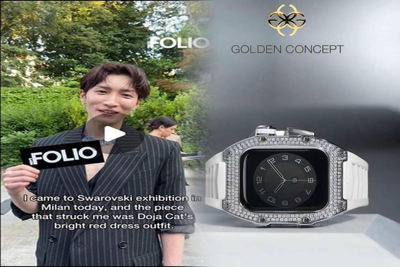 18Kローズゴールド製のタイムピースです