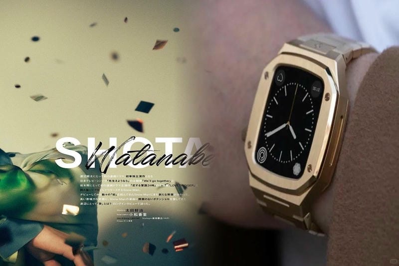 Apple Watchのスウェーデン製高級ケース「ゴールデンコンセプト」からラバーストラップを採用したNewモデルが登場