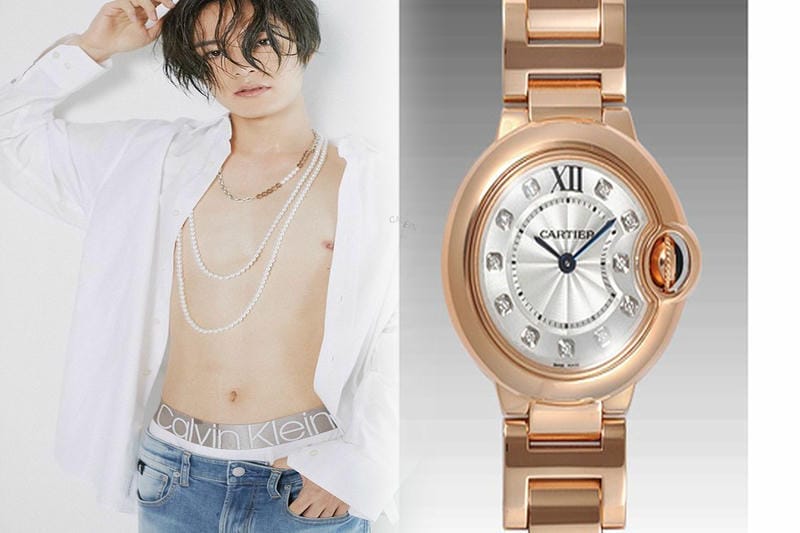 非常に古典的な時計、カルティエの青い風船を言いたいです