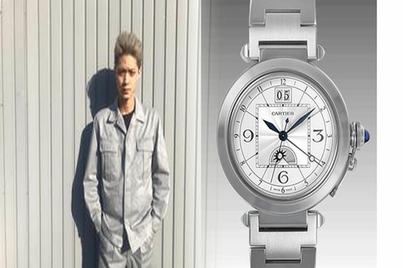 カルティエ　パシャ　38MM　グリッド　W3104055　完全にデザイン優先！！　鬼使いにくいリューズ！！