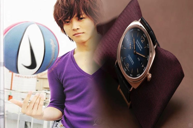 しかし時計の世界では、「このパネライは手首で大きな存在感を放っている」というように