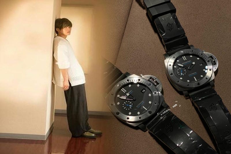 簡単にパネライする海LuminorDueが3日動いて赤い金腕時計を蓄えるを評論します