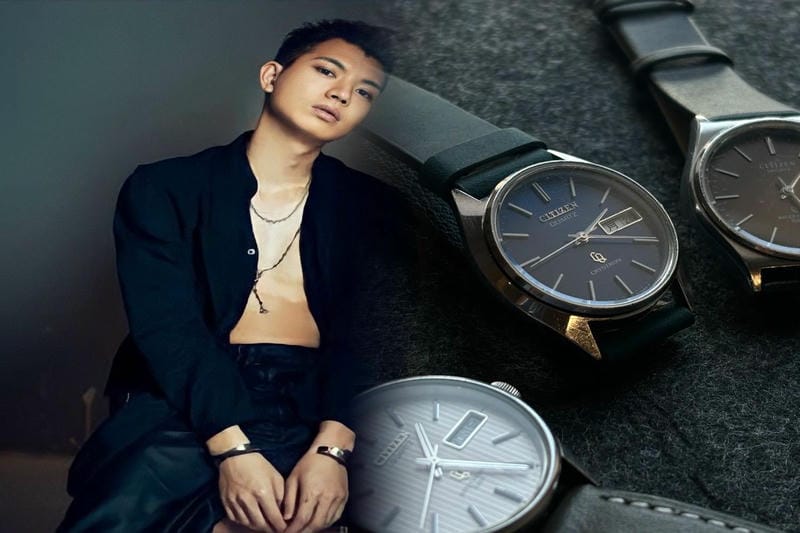 「ザ・シチズン」土佐和紙を用いた限定腕時計、幻想的な夜の海を文字盤で表現