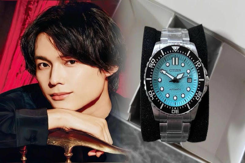 「ザ・シチズン」土佐和紙を用いた限定腕時計、幻想的な夜の海を文字盤で表現