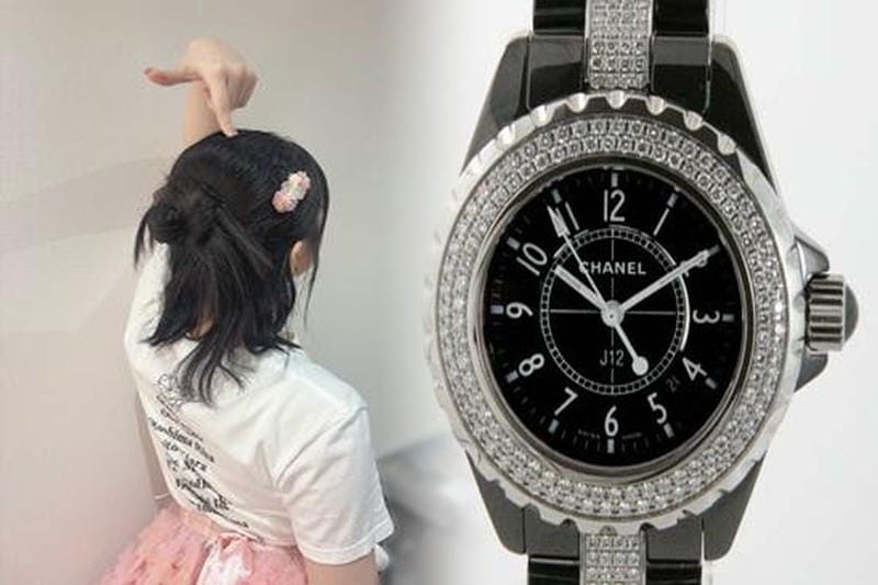 シャネル 時計 メンズ j12