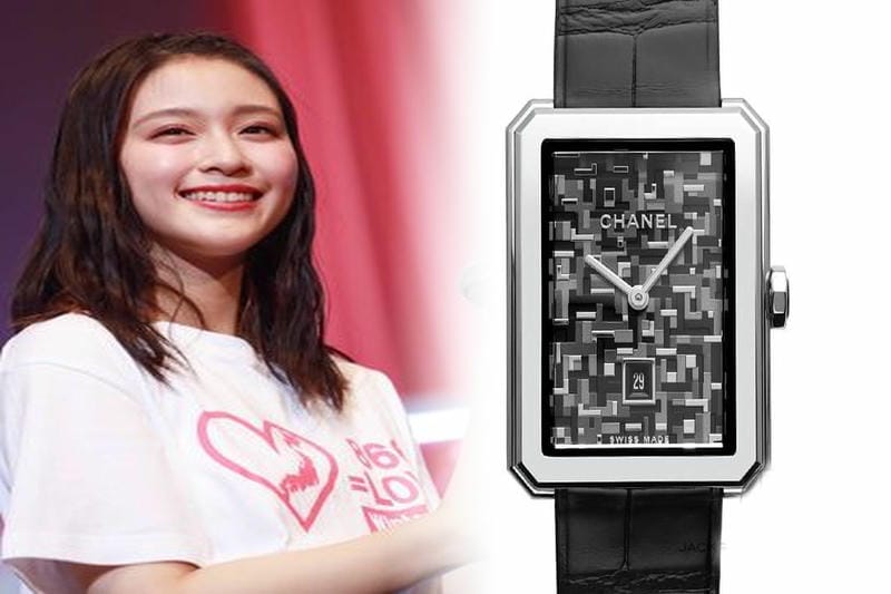 シャネル 時計  J12 33 ピンクライト H4863 針と12･3･6･9