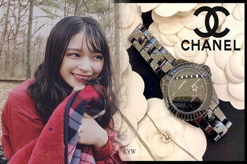 シャネル 時計 白