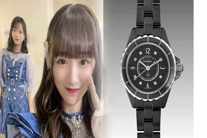 シャネル 時計  J12 33 ピンクライト H4863 針と12･3･6･9