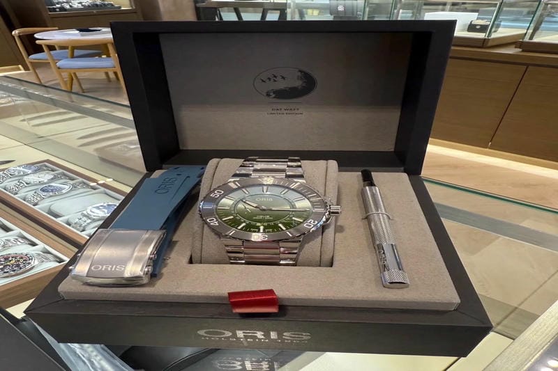 オリス ダイブコントロール リミテッドエディション No. 774 7727 7784-Set