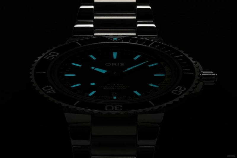 オリス アクイスデイト レリーフ 01 733 7730 4153-07 8 24 05PEB