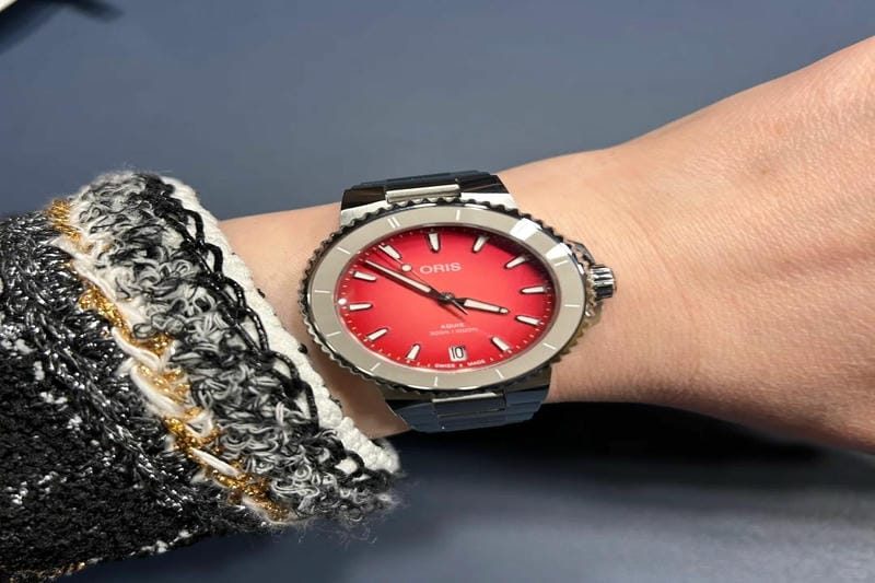 オリス アクイス デイト 733 7731 4156-8 18 05P