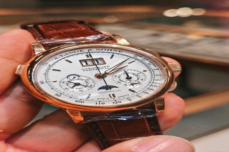 A. ランゲ＆ゾーネ 2019新作 ランゲ1・タイムゾーン “25th アニバーサリー” 116.066