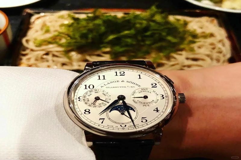 A. ランゲ＆ゾーネ ダトグラフ・アップ/ダウン“ルーメン” 405.034