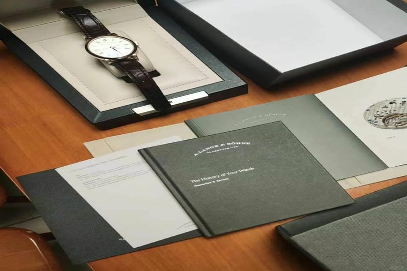 A. ランゲ＆ゾーネ ツァイトヴェルク・デイト 148.038