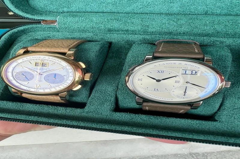 A. ランゲ＆ゾーネ ダトグラフ・アップ/ダウン“ルーメン” 405.034