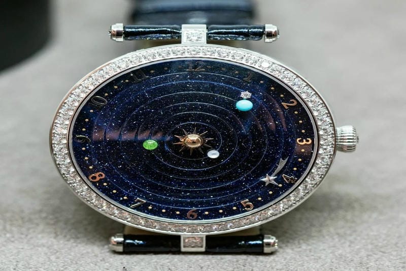 お洒落で可愛い ヴァンクリ アルハンブラ ウォッチ Van Cleef & Arpels 腕時計