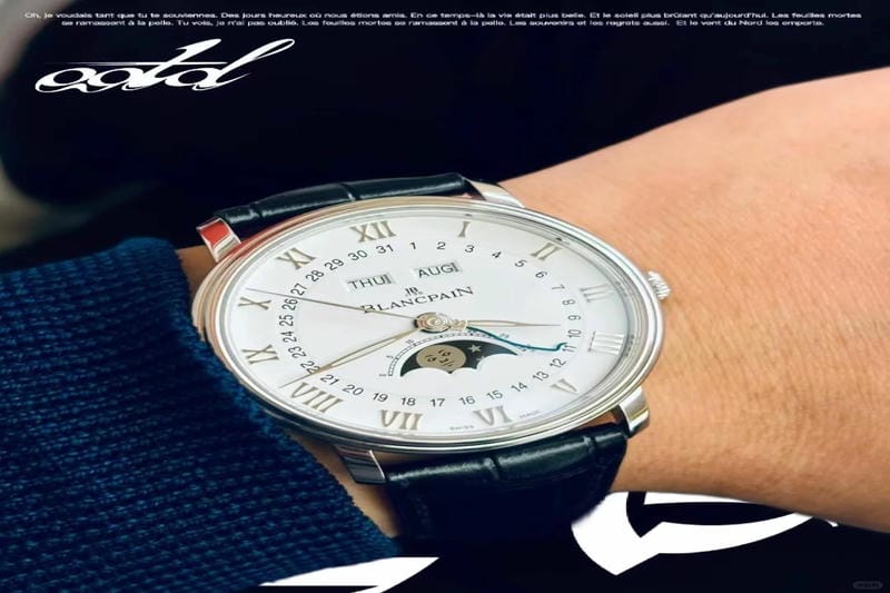 そしてブランパンの最もクラシックな大きな3本針時計の組み合わせは、クラシックを継承しています。