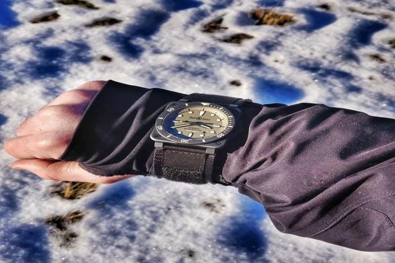 ベル＆ロス アビエーション BR 03-92 ダイバー BR0392-D-BL-ST/SRB