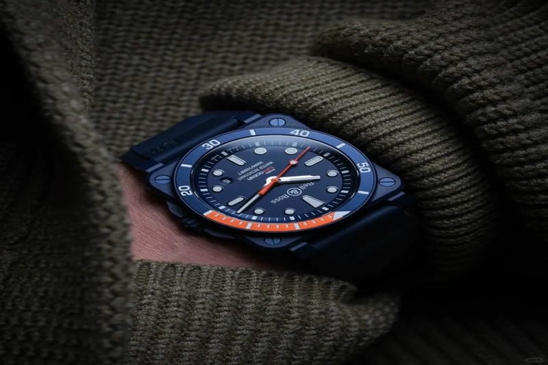 ベル＆ロス BR 01 ラッフィング スカル BR01-SKULL-SK-ST