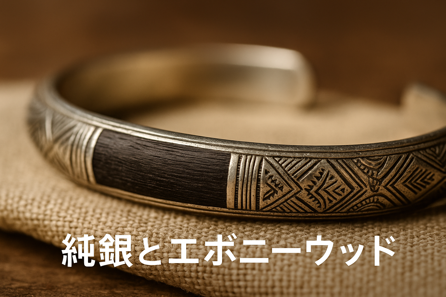 2 本物の魅力と特徴 – 純銀とエボニーウッド.png