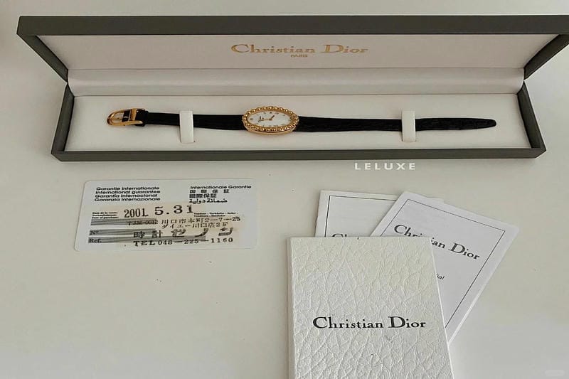 ディオール×一生もの腕時計２選