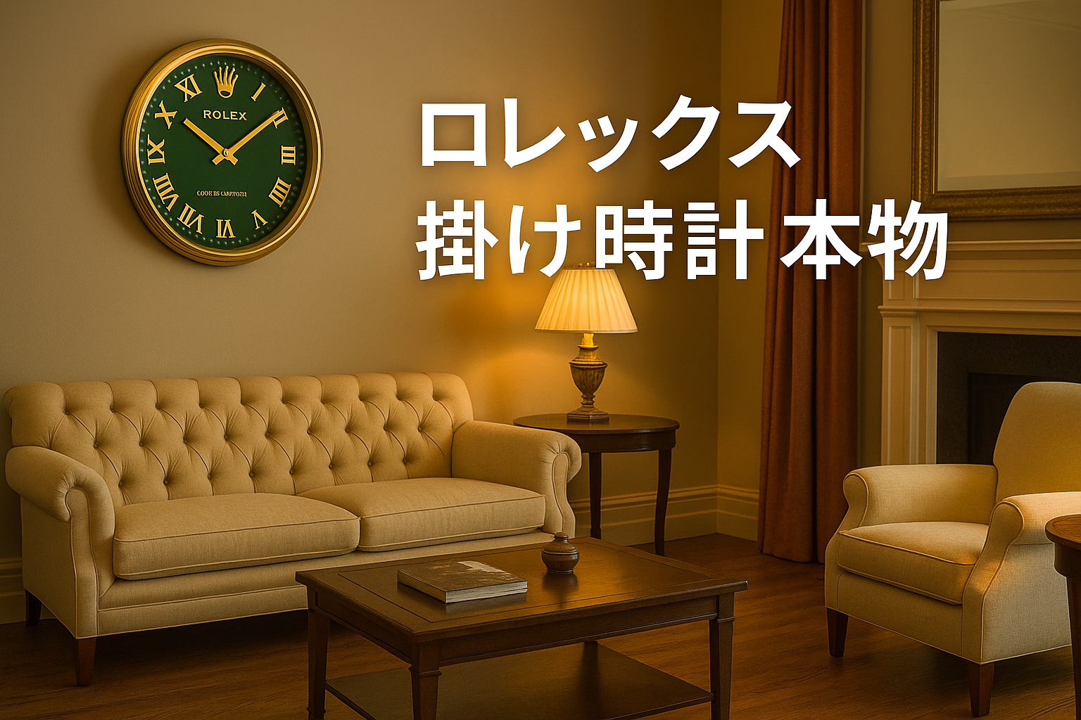 ロレックス 掛け時計 本物,.png