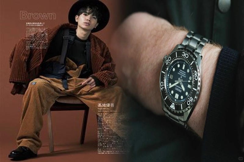 ダイバーズウォッチを模した時計のように見えてしまうのだ。