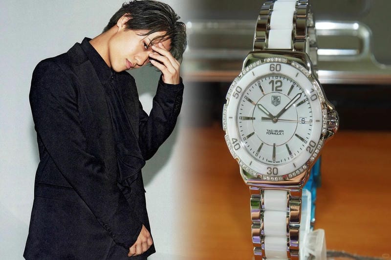 タグ ホイヤー 白 文字 盤