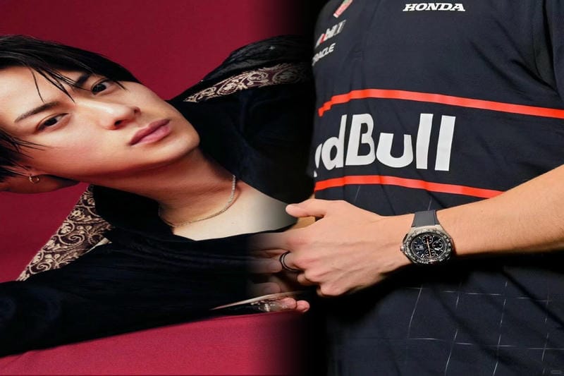 タグホイヤー「オイスター パーペチュアル デイデイト」のアンティークを着用