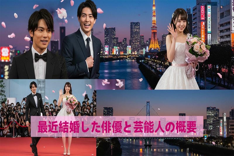 最近結婚した俳優と芸能人の概要