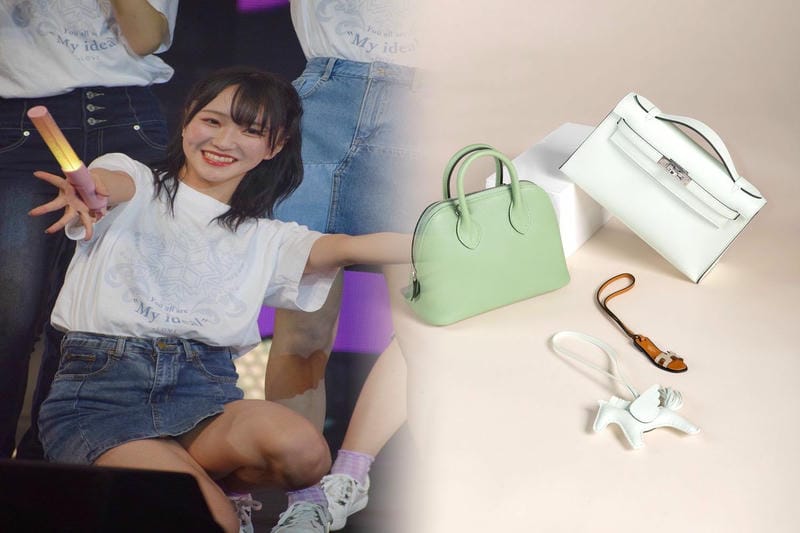 エルメスのコンスタンスの刻印はどこにありますか？