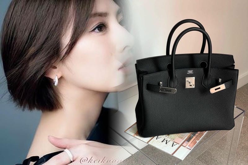 お洒落♡大人気 HERMES ベアンミニ 財布 Blue Indigo ローズG金具