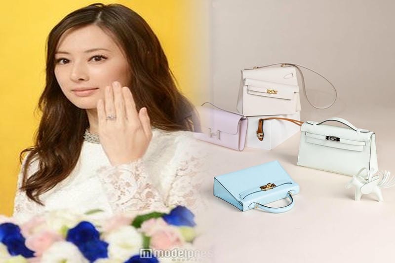 オレンジ の エルメス の バーキン