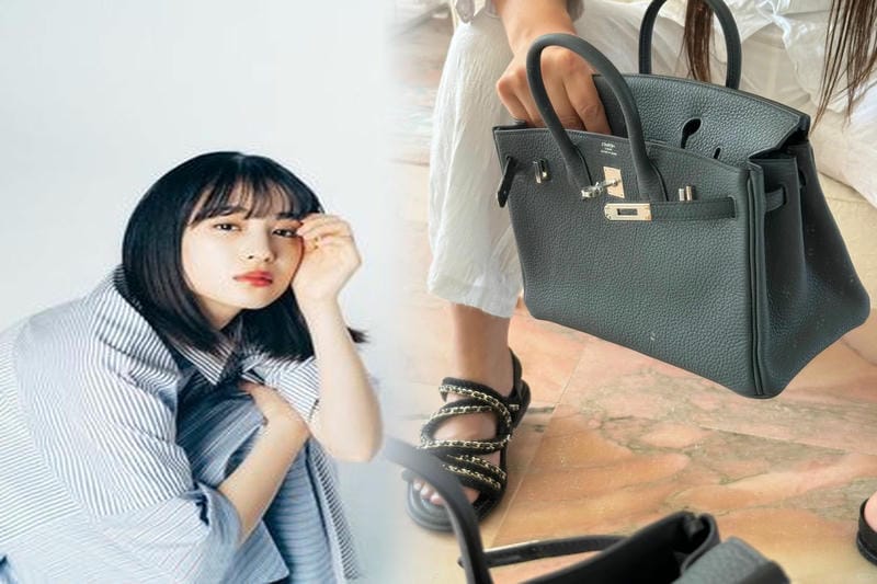 男性にも☆HERMES国内発送　超超希少！上品な最新色バーキン35