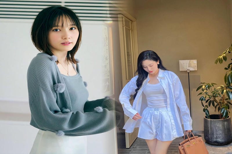 赤いエルメスバーキンで華やかなスタイルに｜上品さを感じる色の選び方