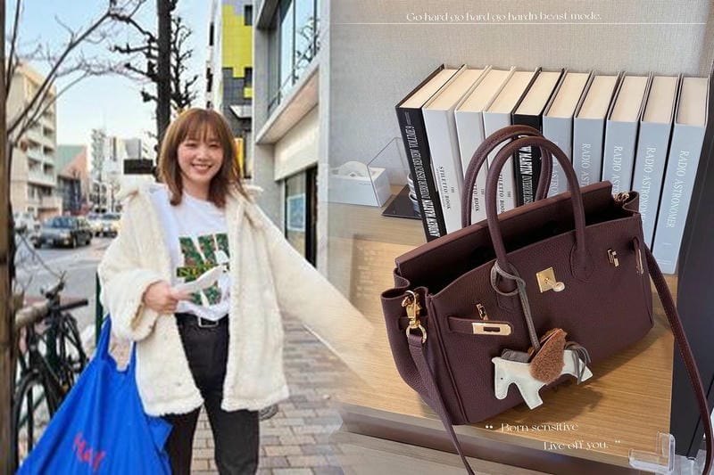 ピンクゴールド金具のピコタンの魅力