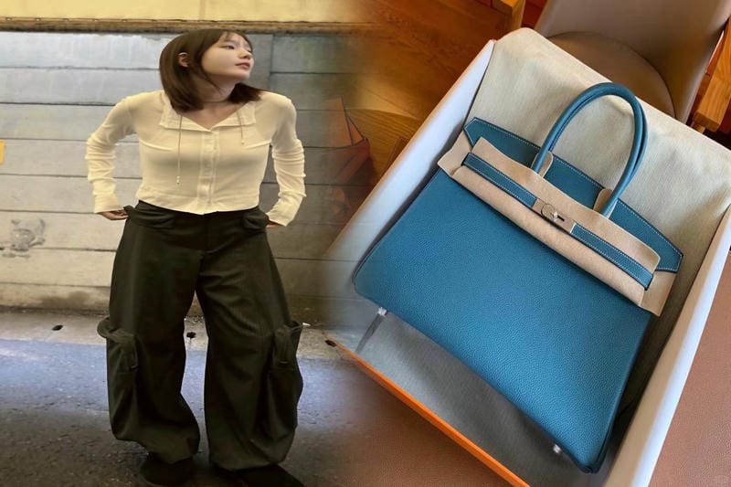 ロゴも大きく！エルメスのスーパービッグなトートバッグ。【発見！お仕事相棒アイテム】