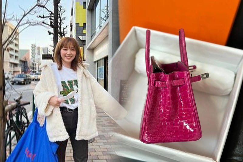 男性にも☆HERMES国内発送　超超希少！上品な最新色バーキン35