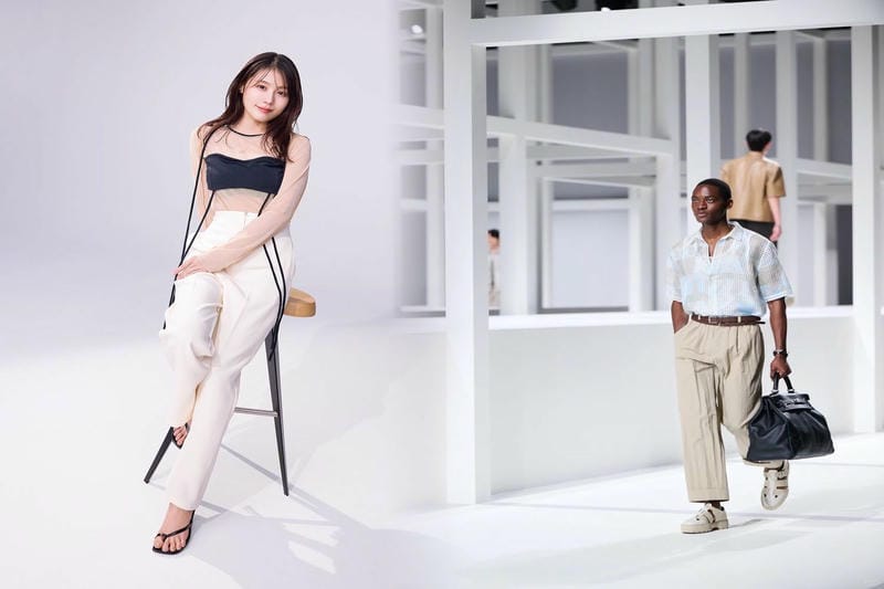 お洒落♡大人気 HERMES ベアンミニ 財布 Blue Indigo ローズG金具