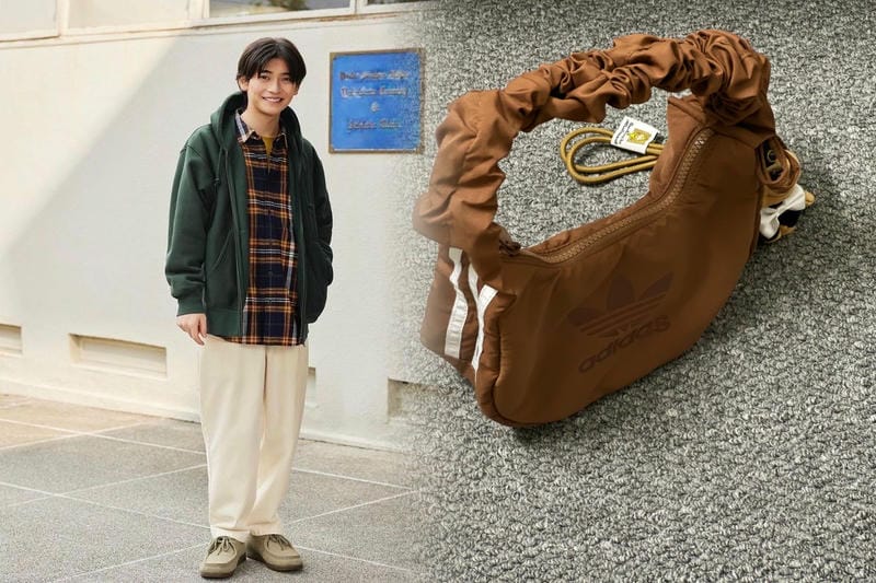 2Lのショルダーバッグで小回りも効く！アディダスでミニマルスタイル