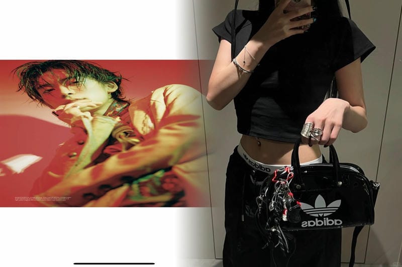 3本ラインのブラックリュック｜アディダスでスタイリッシュに