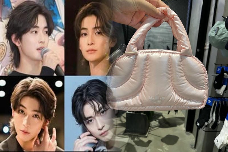 丸バッジロゴがポイント！アディダスリュックでカジュアルスタイル