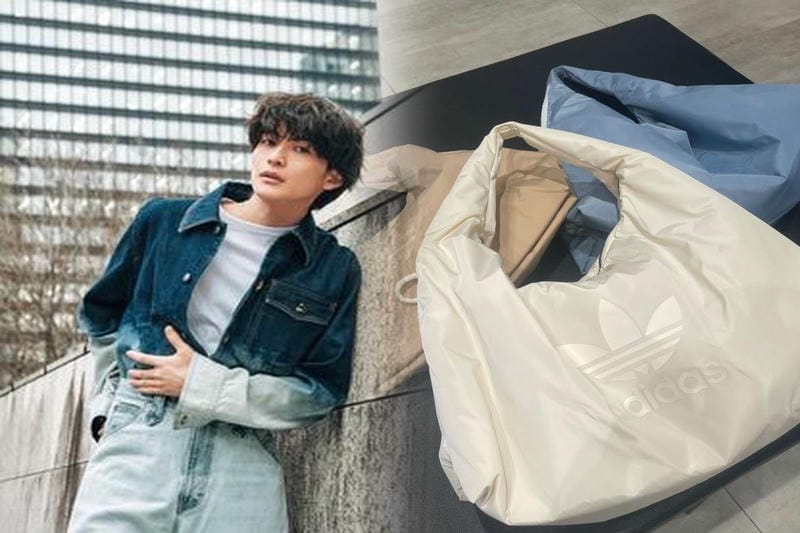 紫リュックで大人っぽく決める！アディダスで個性的なコーデ