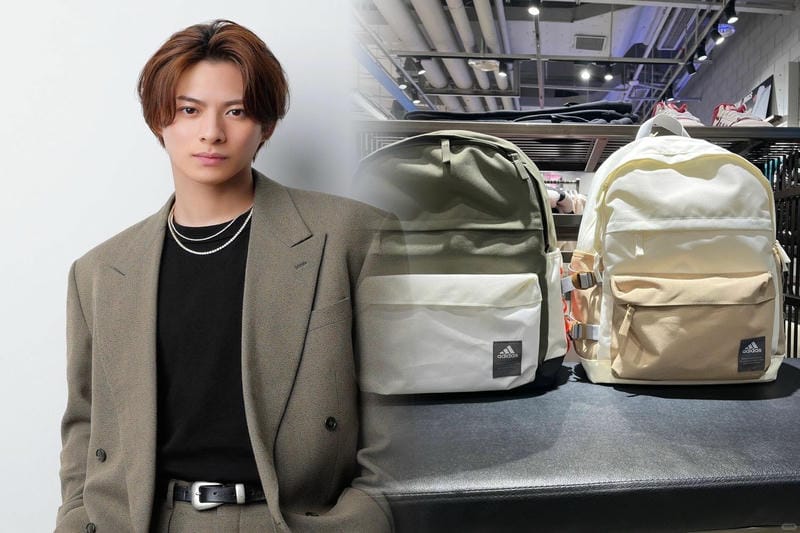 TANモデルで楽しむ！アディダスリュックで洗練されたスタイル