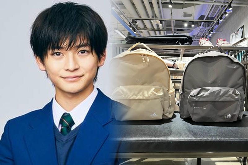 大きめサイズが魅力！アディダスの青リュックで荷物もたっぷり