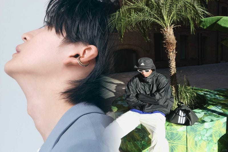 青いリュックで目立つ！アディダスのバックパックでスポーティーに