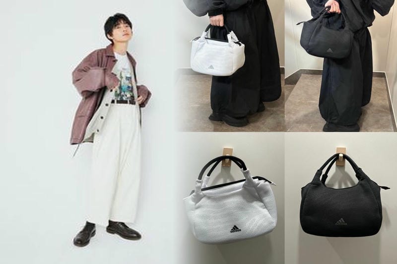 白リュックをおしゃれに｜アディダスで清潔感あふれるスタイル
