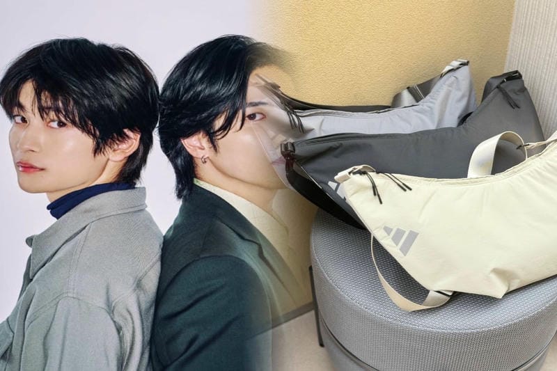 2Lのショルダーバッグで小回りも効く！アディダスでミニマルスタイル