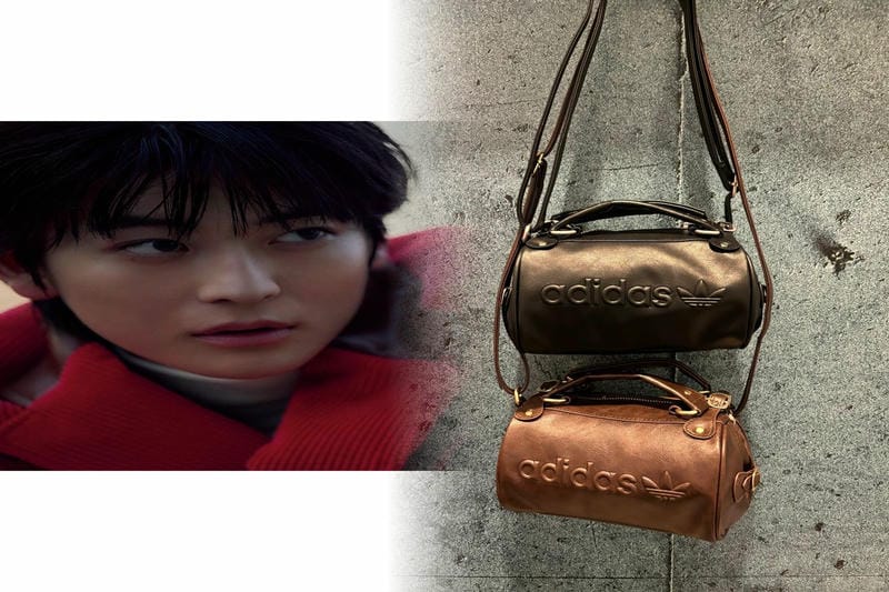 紫リュックで大人っぽく決める！アディダスで個性的なコーデ