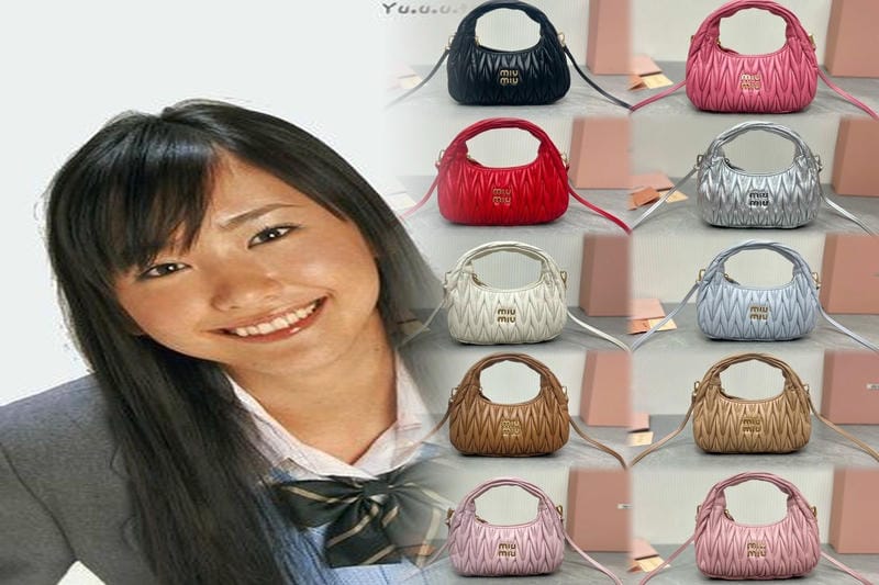 巾着型バッグの魅力とは？ミュウミュウのかわいいデザイン特集